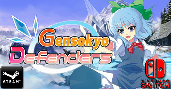 gensokyo defenders and its brand-new dlc is coming to pc and switch on april 25th