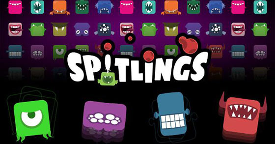 the cute hardcore arcade game spitlings is coming to pc and console in 2019
