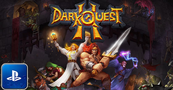 the turn-based rpg dark quest 2 is now available for the ps4
