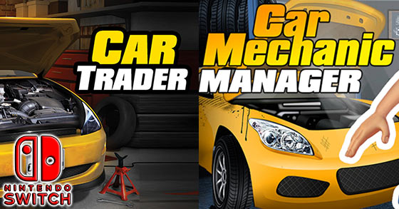car mechanic manager and car trader is soon coming to the nintendo switch