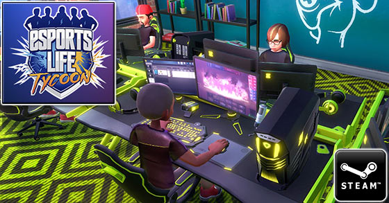 esports life tycoon will soon be available on pc via steam