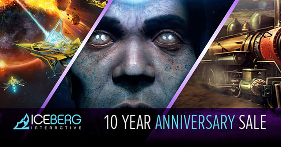 iceberg interactive celebrates its 10th anniversary with their biggest steam sale ever