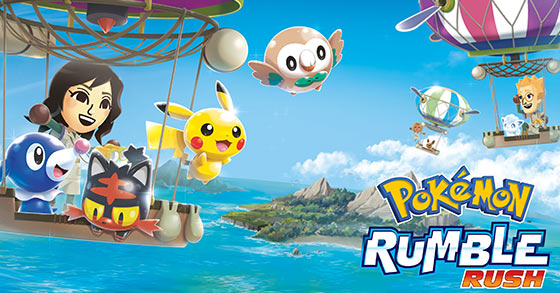 pokemon rumble rush is now available for android devices