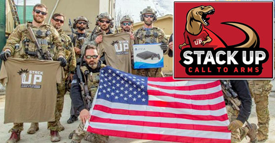 stack up rallies gamers to support the troops for armed forces day