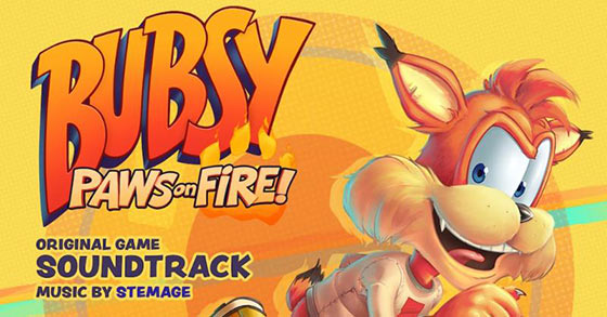 the bubsy paws on fire original game soundtrack is now available in digital stores