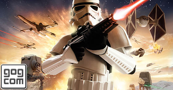 the classic star wars game star wars battlefront is now available via gog