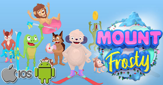 the endless skier 3d game mount frosty is now available for ios and android