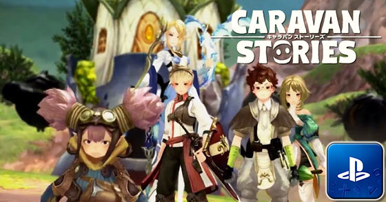 the f2p anime-inspired mmorpg caravan stories is coming to the ps4 on july 23rd