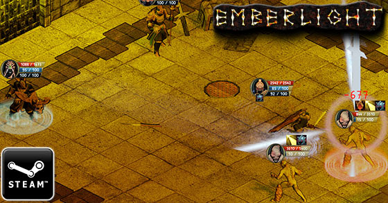 the rouge-like dungeon crawler emberlight is coming to steam on august 13th