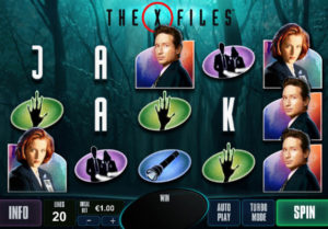 the x-files casino game