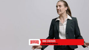 devolver digitals e3 2019 press conference nina mother fucking struthers at e3 2019