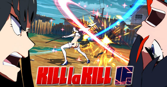 kill la kill if has-just released some new gameplay footage of ryuko matoi and satsuki kiryuin
