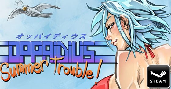 oppaidius summer trouble is now 50 percent off during the steam summer sale 2019 campaign