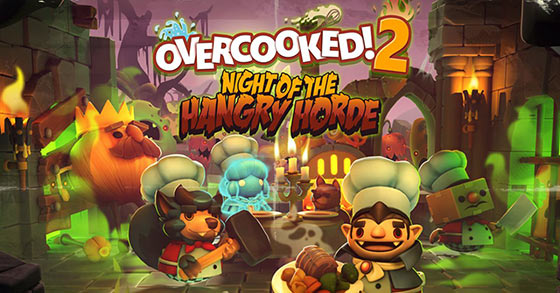 overcooked 2s night of the hangry horde dlc is now available for pc and consoles
