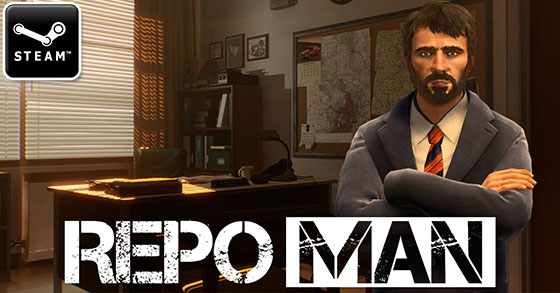the debt collector simulator game repo man is coming to pc via steam in 2020