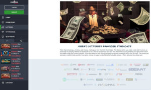 syndicate casino great lotteries