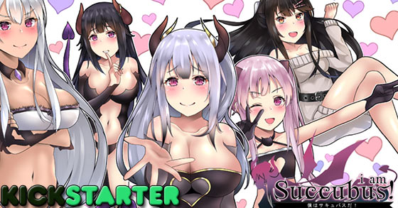 the 18 plus erotic visual novel i am succubus is coming to kickstarter very soon