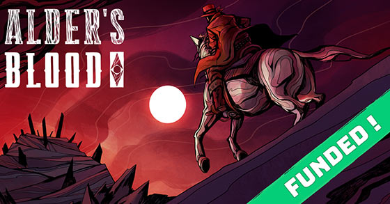alders blood has just been fully funded on kickstarter