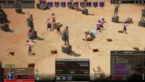 "Forged of blood" the desert forged of blood the desert