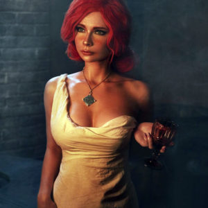 jannet incosplays cosplay of triss merigold from the witcher