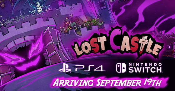 lost castle is coming to ps4 and nintendo switch on september 19th 2019