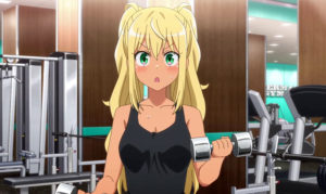 sakura hibiki how heavy are the dumbbells you lift