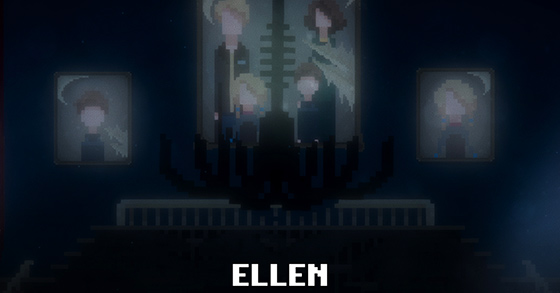 the 2d pixel horror game ellen is coming to consoles on september 13th