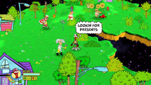 toejam and earl back in the groove looking around for presents