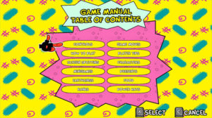 "ToeJam & Earl: Back in the Groove" the instructions menu toejam and earl back in the groove the instructions menu