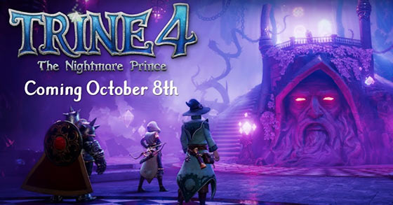 trine 4 the nightmare prince is coming to consoles and pc on october 8th 2019