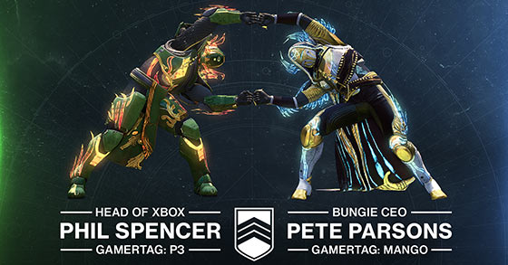 a special bungie and xbox play stream with pete parsons and phil spencer will kick-off on september 10th