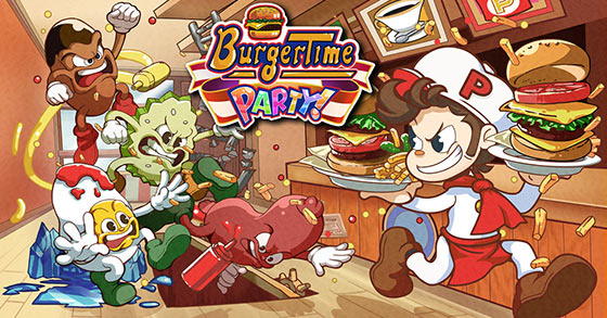 burgertime party is coming to the nintendo switch on october 8th 2019