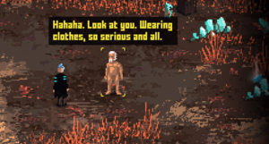 death trash some crazy nude guy