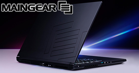 maingears sleek and powerful gaming notebook is now available for purchase element is here