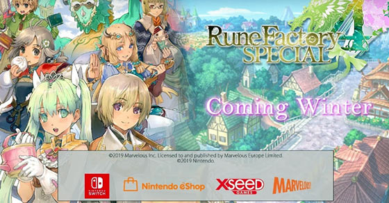rune factory 4 special archival edition has just been announced for the nintendo switch in europe