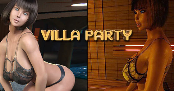 the 18 plus erotic interactive party sim villa party 1 is now available via nutaku