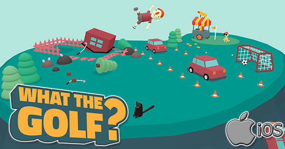 the crazy and unforgettable golf game what the golf is now available for ios devices
