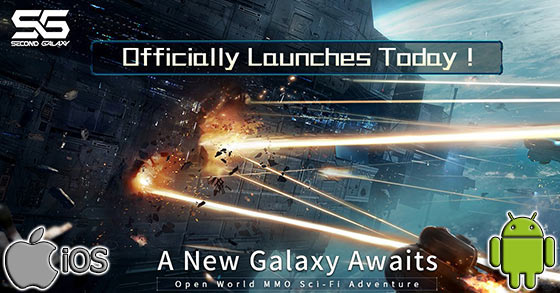 the open world mmo sci-fi adventure game second galaxy is now finally available for mobile