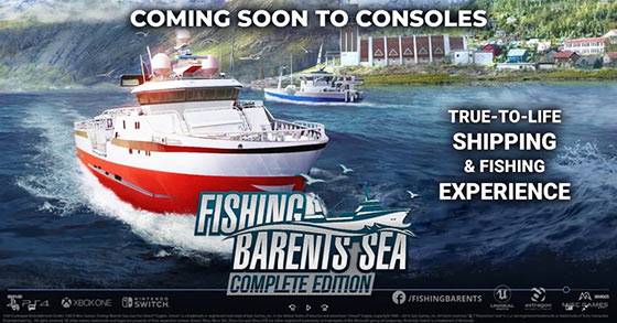 fishing barents sea complete edition is coming to consoles on december 10th 2019