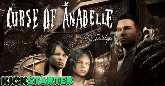 the dark puzzle adventure game curse of anabelle has just landed on kickstarter