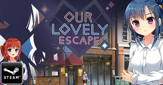 the eccentric and erotic visual novel our lovely escape is now available via steam
