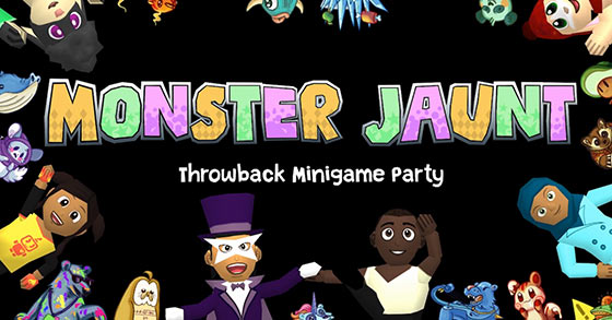 the mini-game party pc title monster jaunt is coming to steam in early 2020