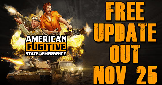 american fugitive has just released its free state of emergency dlc for pc and consoles
