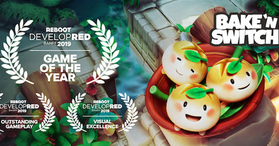 bake n switch won the game of the year award at the reboot develop red 2019 event
