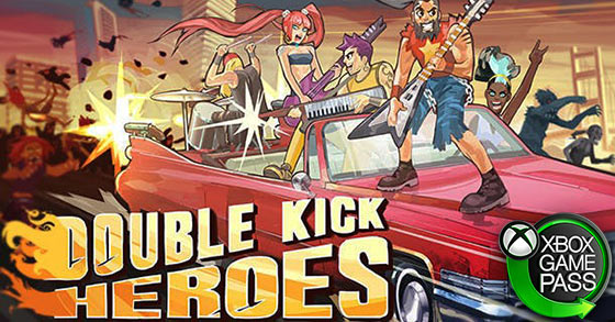 double kick heroes is coming to pc and xbox one via xbox game pass