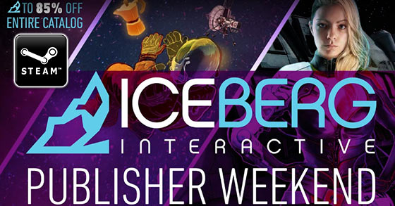 iceberg interactive is ending its huge publisher weekend campaign via steam in less than 24-hours