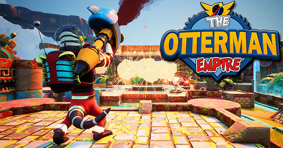 the action packed party shooter the otterman empire is coming to pc and consoles in early 2020