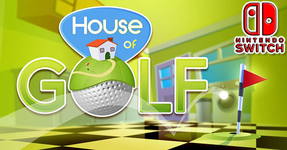 the arcade style golf game house of golf is coming to the nintendo switch on november 8th