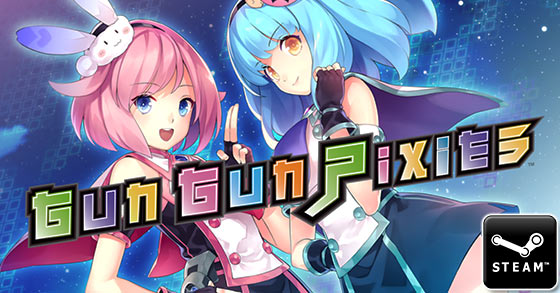 the ecchi shooter platformer gun gun pixies is now available via steam