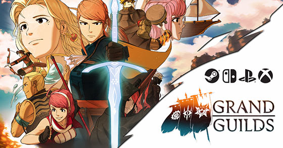 the story driven tactical rpg card game grand guilds is coming to pc and nintendo switch in q1 2020
